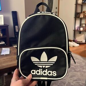 Adidas mini backpack with front pocket
